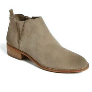 BP Tan Suede Ankle Booties 9